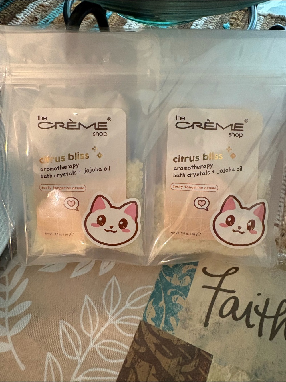The Crème Shop Citrus Bliss Aromatherapy Bath Crystals Resellers bundle (6)